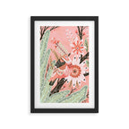 Little Pink Bird Framed Art Print Gallery Image 2