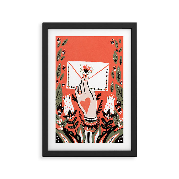 Love Letter Framed Art Print Gallery Image 1
