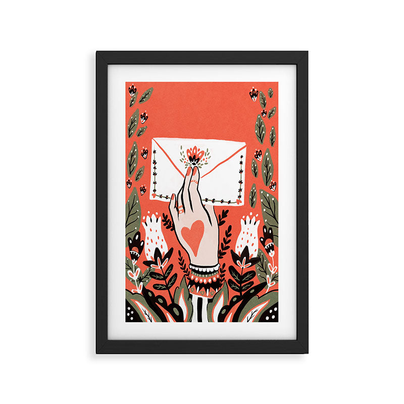 Love Letter Framed Art Print Gallery Image 2