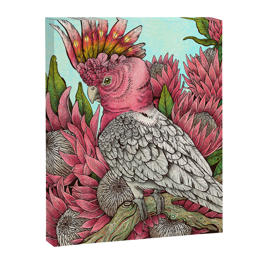 Major Mitchells Cockatoo Canvas Print Gallery Image 6