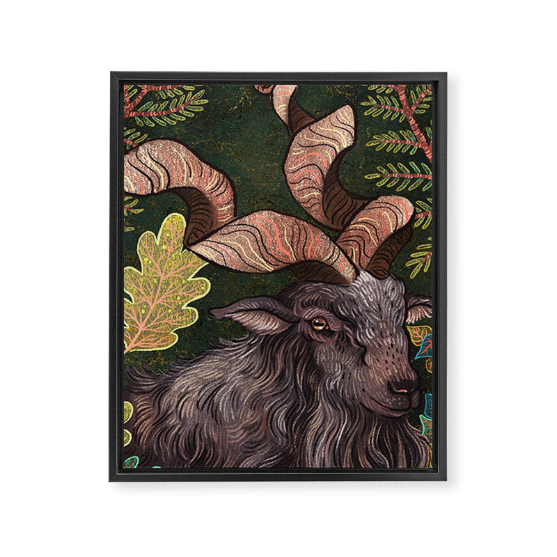 Markhor Framed Canvas Print Gallery Image 8