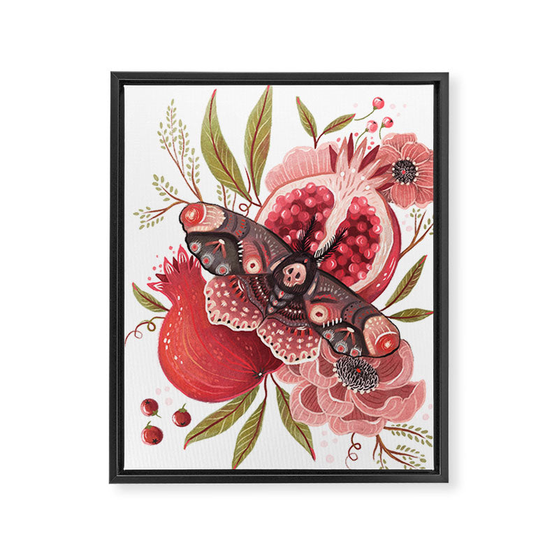 Moth Wings II Framed Canvas Print Gallery Image 6