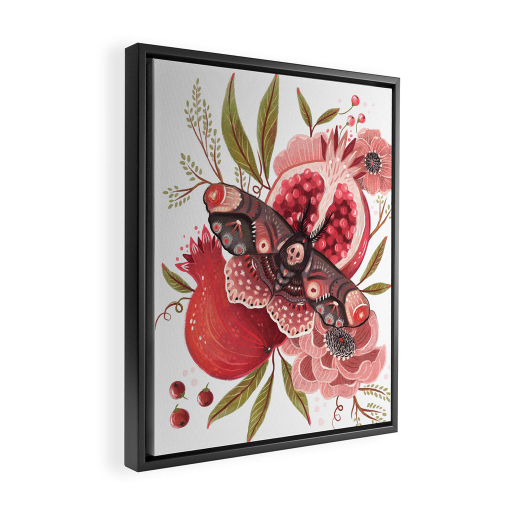 Moth Wings II Framed Canvas Print Gallery Image 2