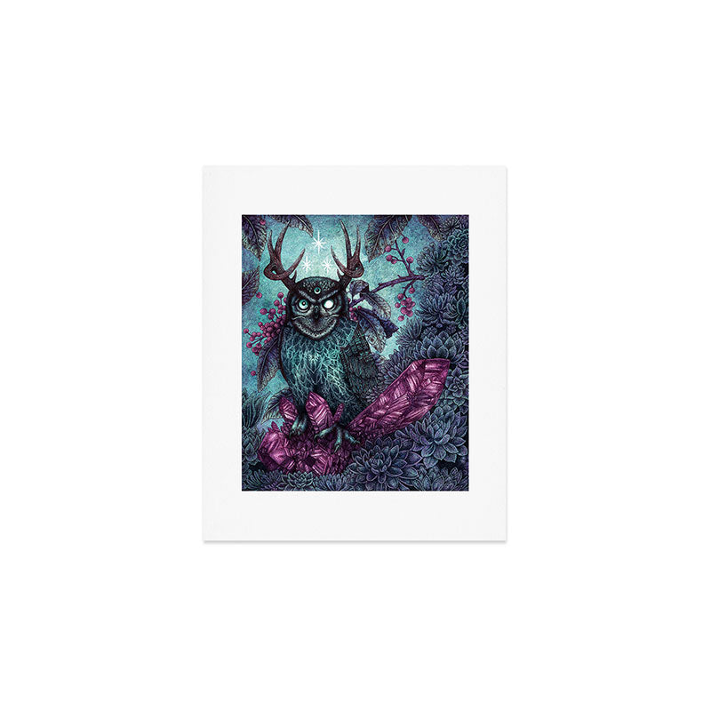 Night Owl Art Print Gallery Image 1