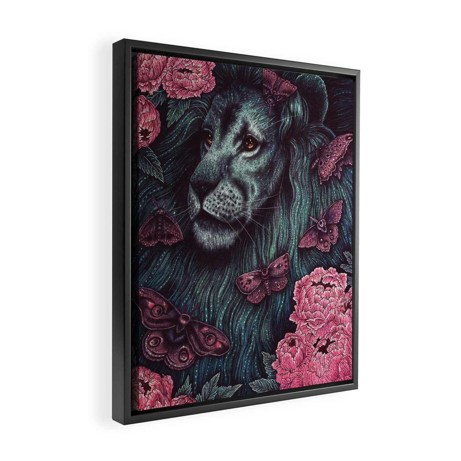 Nocturnal Framed Canvas Print Gallery Image 2