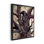 Ravens Framed Canvas Print Gallery Image 2