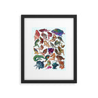 Reverse Mermaids Framed Art Print Gallery Image 5