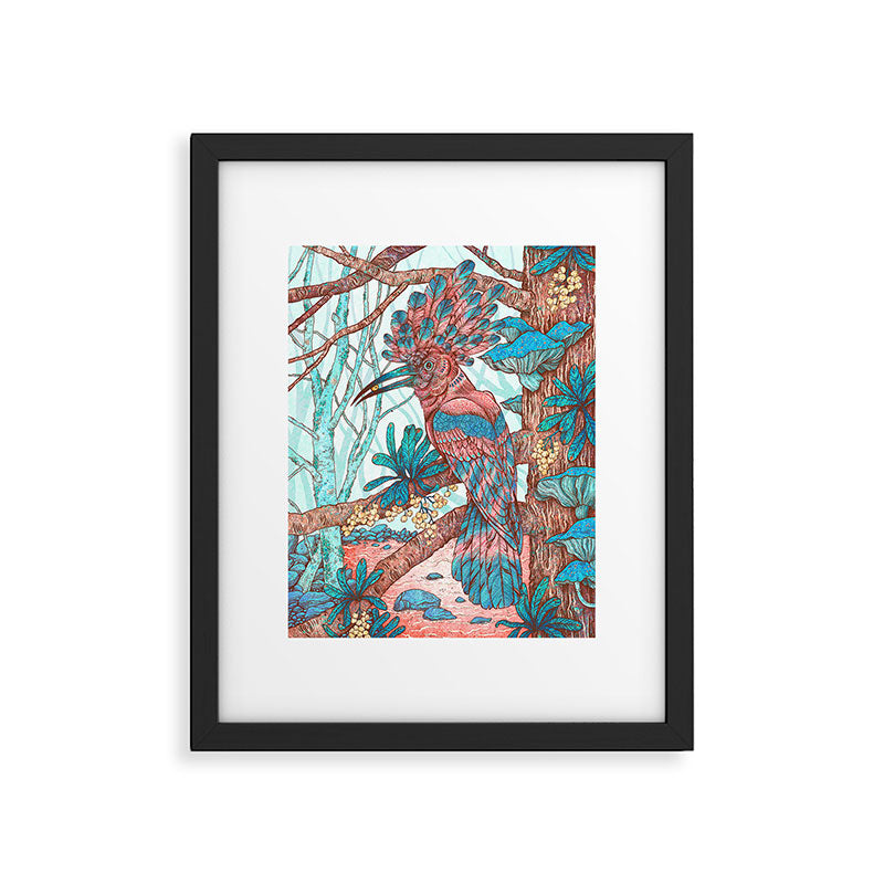 River Hoopoe Framed Art Print Gallery Image 5