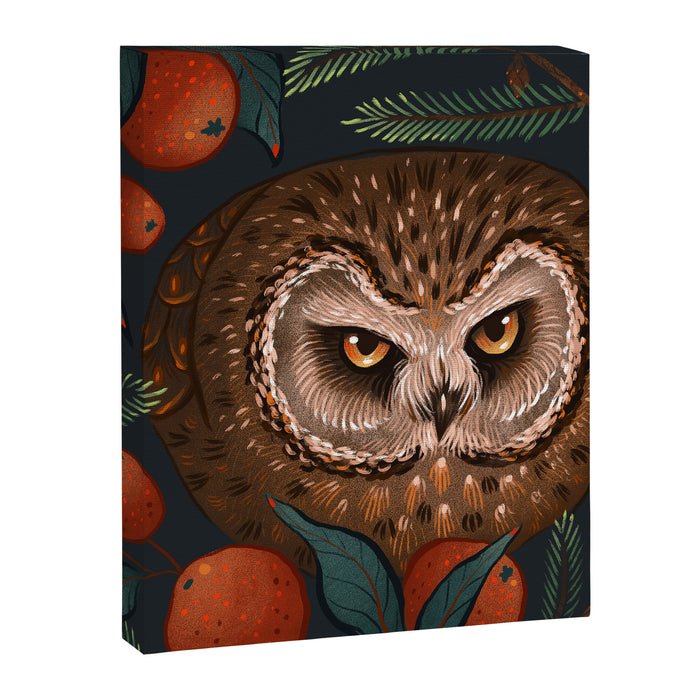 Rockefeller Owl Canvas Print Gallery Image 1