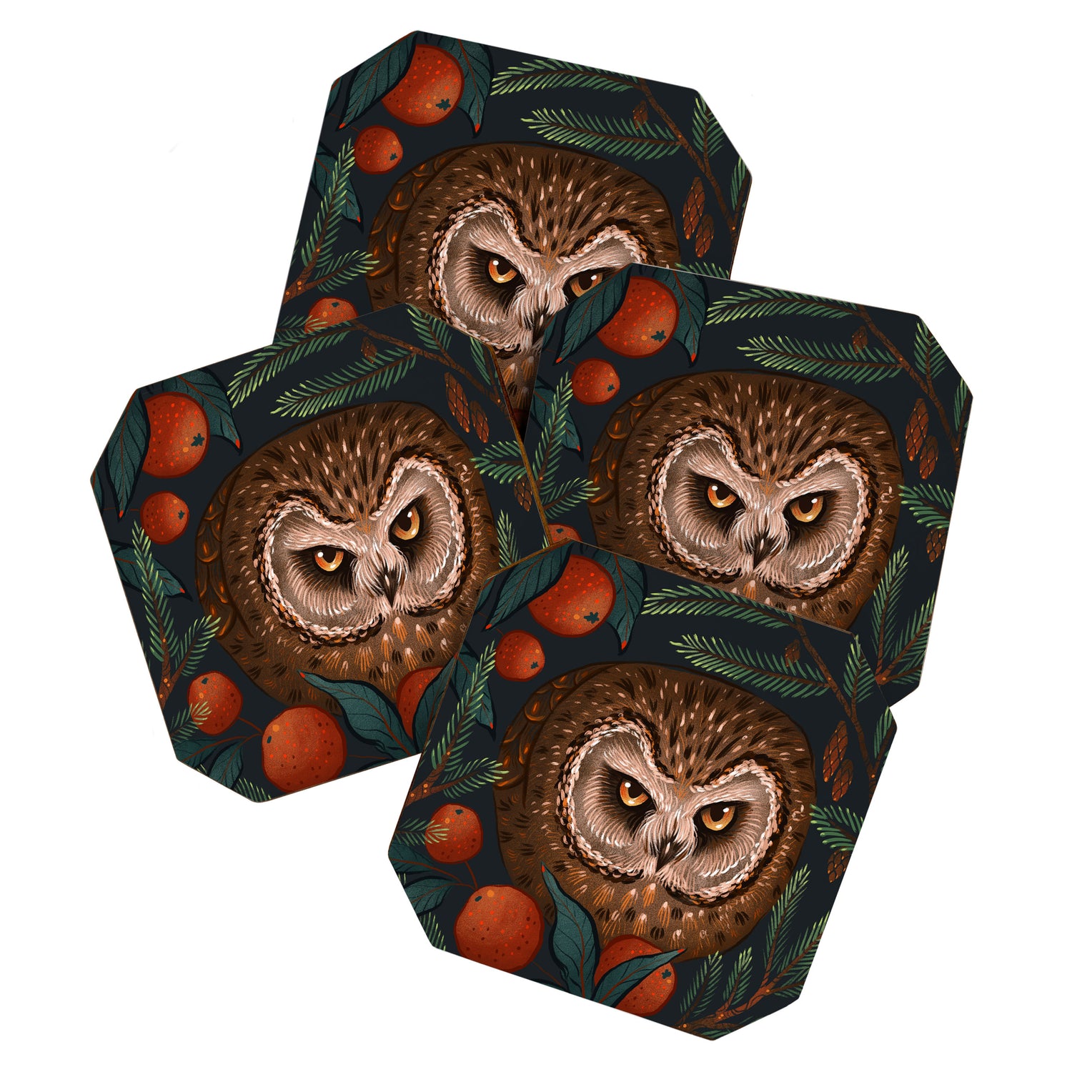 Rockefeller Owl Coaster Gallery Image 1