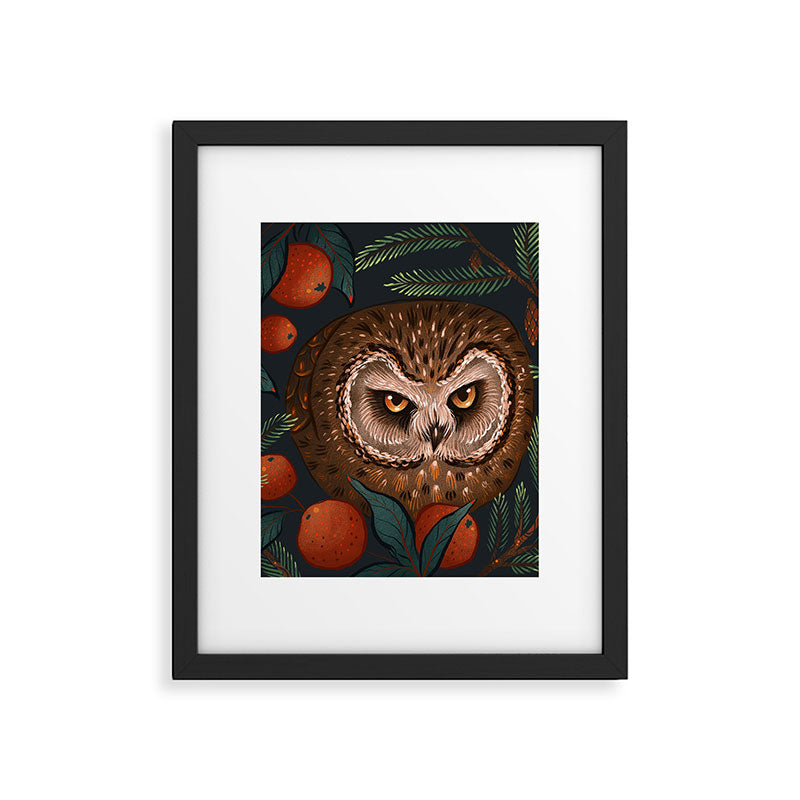 Rockefeller Owl Framed Art Print Gallery Image 6