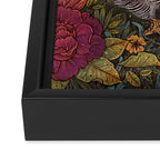 Rose Hen Framed Canvas Print Gallery Image 3