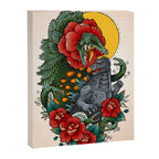 Rose Kaiju Canvas Print Gallery Image 6