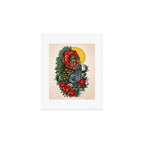 Rose Kaiju Art Print Gallery Image 1