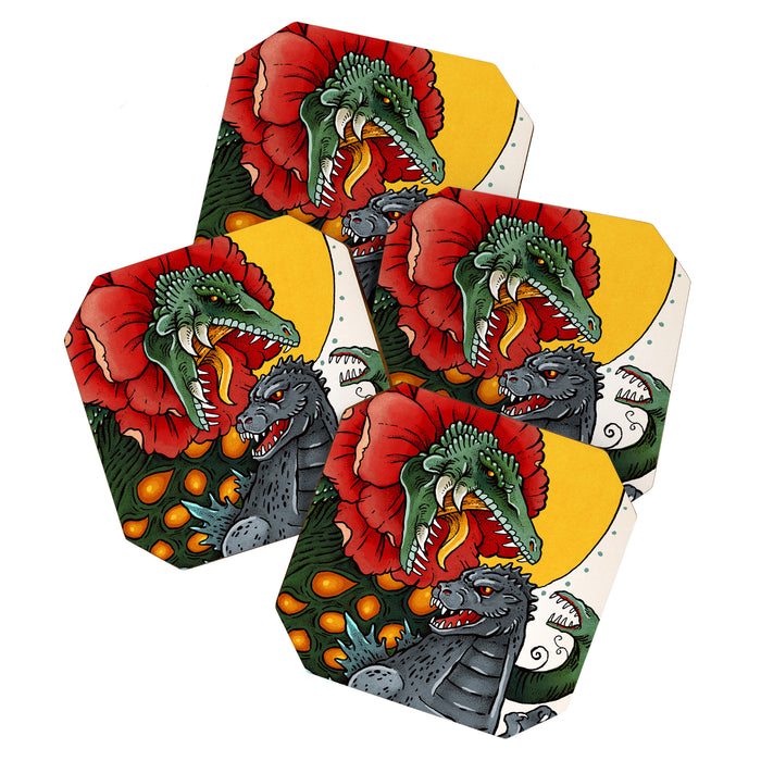 Rose Kaiju Coaster Gallery Image 1