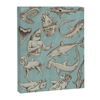 Shark Week Tattoo Flash 2023 Canvas Print Gallery Image 3