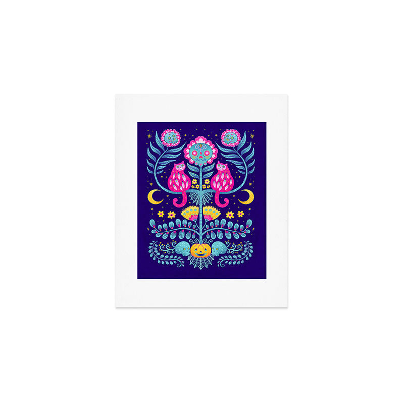 Skull Garden Art Print Gallery Image 1