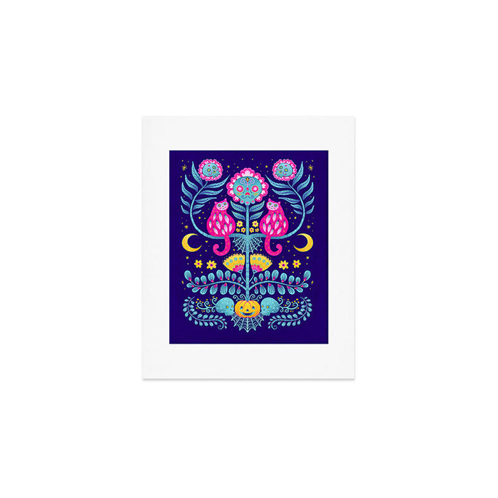 Skull Garden Art Print Gallery Image 1