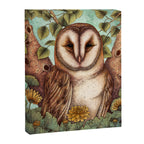 Spring Barn Owl Canvas Print Gallery Image 6