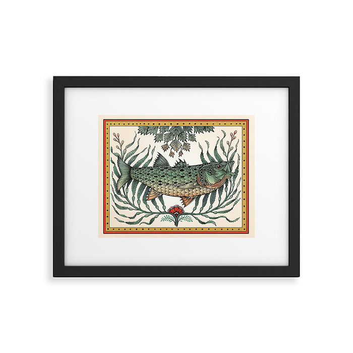 Striper in the Weeds Framed Art Print Gallery Image 1