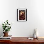 Tawny Owlets Framed Art Print Gallery Image 2