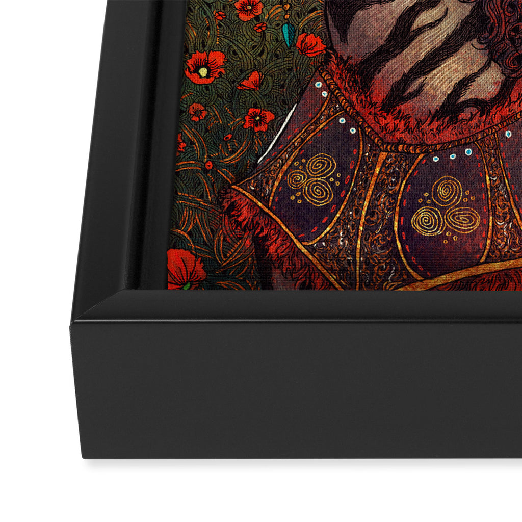 The Knave of Stripes Framed Canvas Print Gallery Image 3