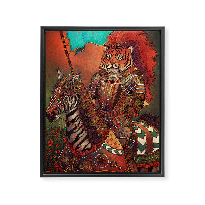 The Knave of Stripes Framed Canvas Print Gallery Image 6