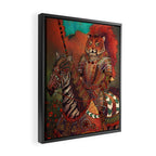 The Knave of Stripes Framed Canvas Print Gallery Image 2