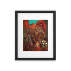 The Knave of Stripes Framed Art Print Gallery Image 5