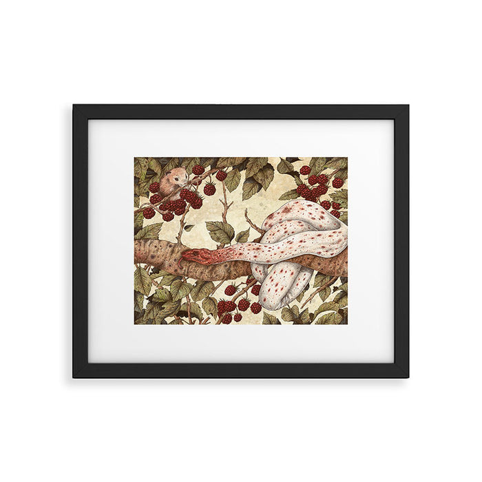The Mouse and Snake Framed Art Print Gallery Image 1