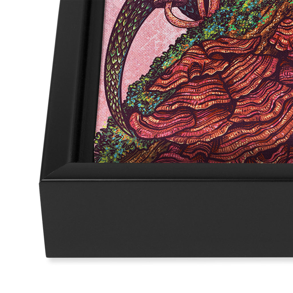 Year of the Snake 2025 Framed Canvas Print Gallery Image 3