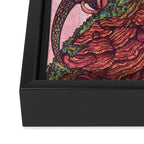 Year of the Snake 2025 Framed Canvas Print Gallery Image 3