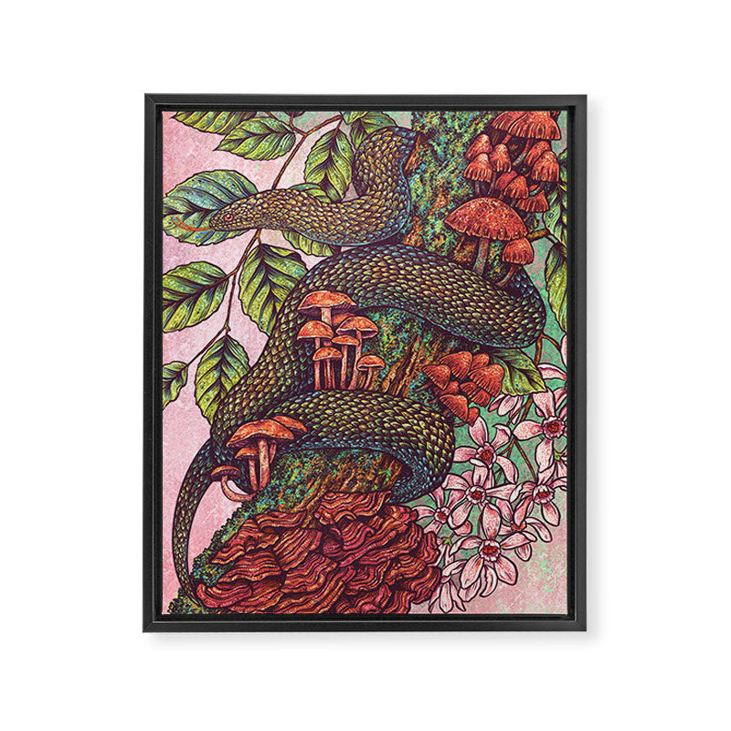 Year of the Snake 2025 Framed Canvas Print Gallery Image 6