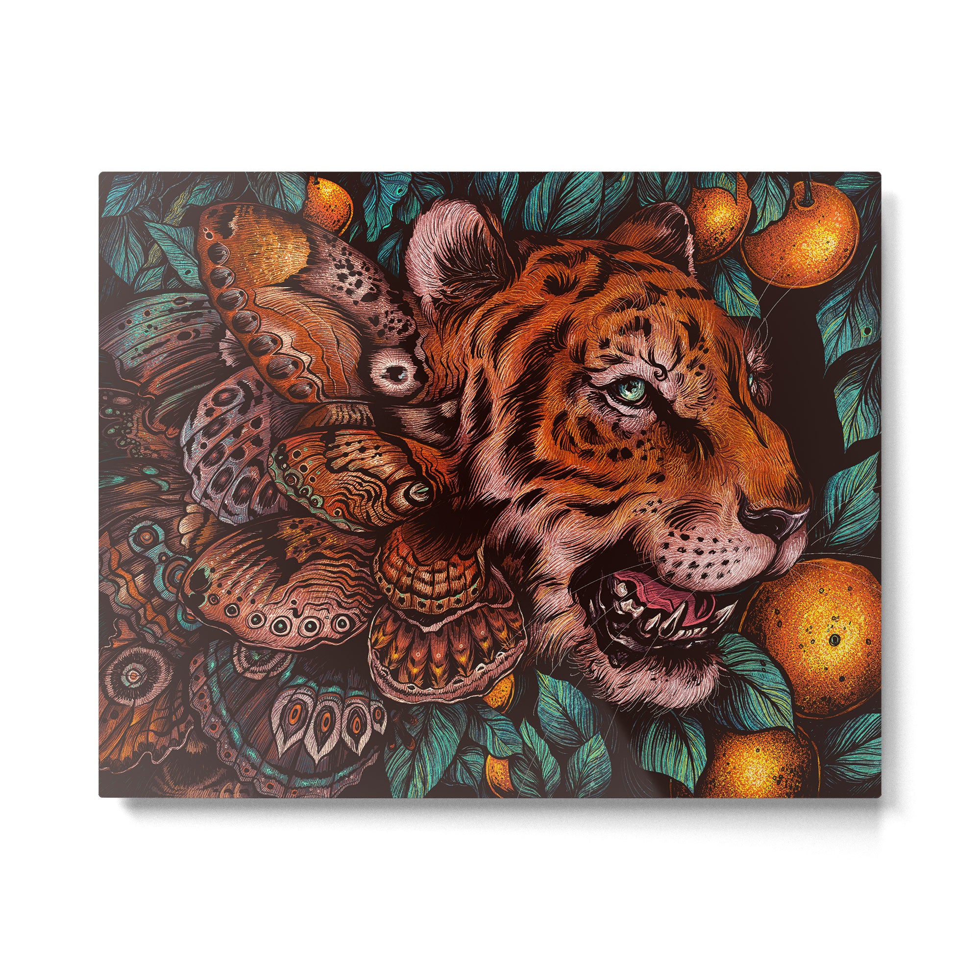 Year of the Tiger Metal Print Gallery Image 4