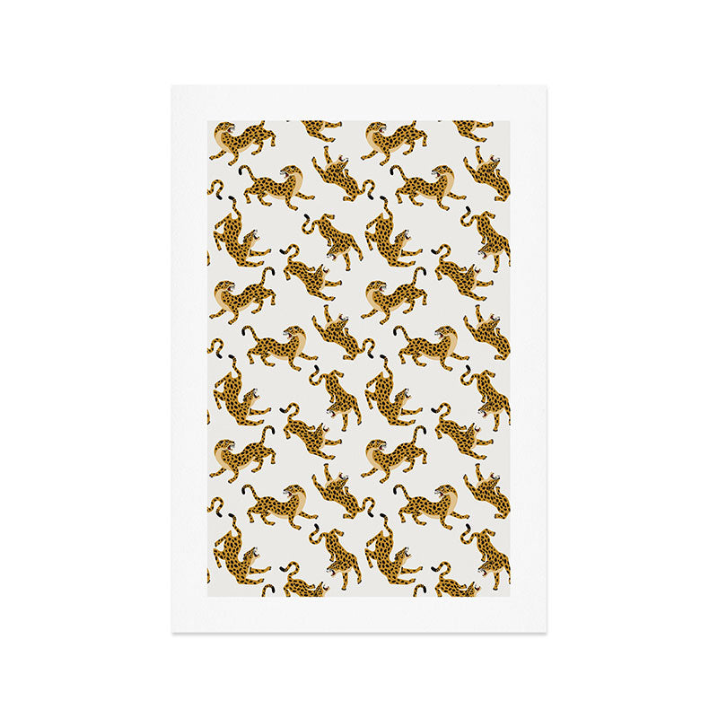 Bengal leopard Art Print Gallery Image 1