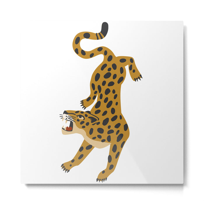 Bengal leopard Metal Print Gallery Image 1