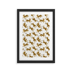 Bengal leopard Framed Art Print Gallery Image 3