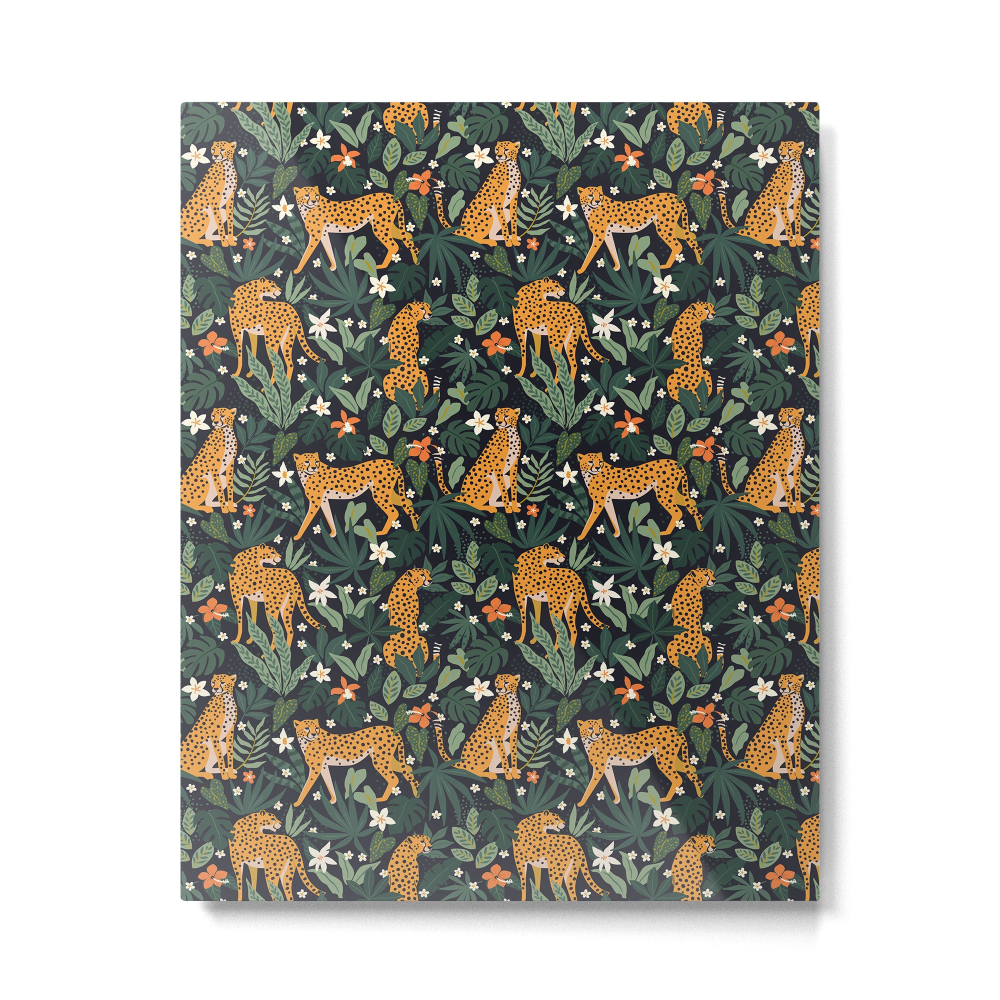 Cheetahs in the tropical Metal Print Gallery Image 6