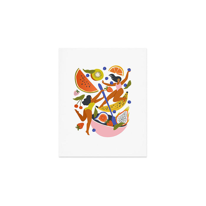 Fruit salad party Art Print Gallery Image 1
