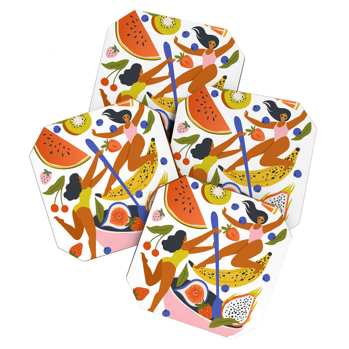 Fruit salad party Coaster Gallery Image 1
