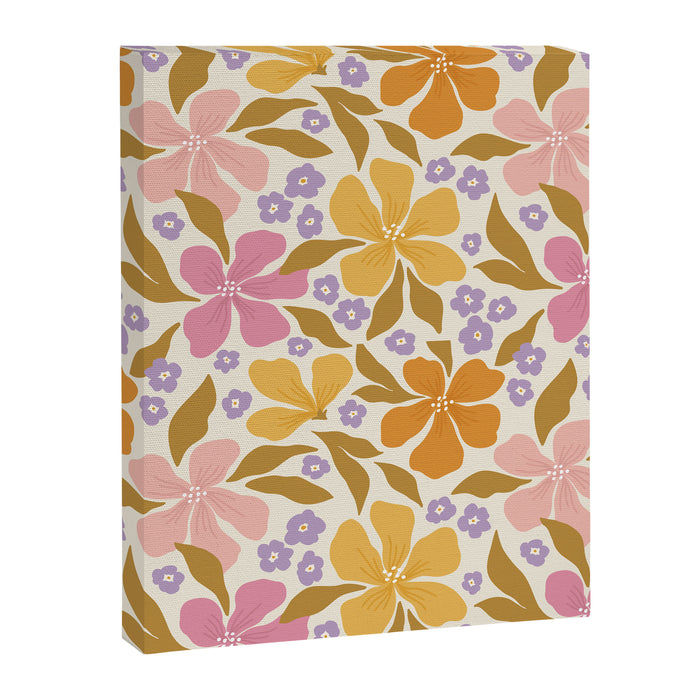 Groovy flowers Canvas Print Gallery Image 1