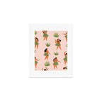 Hawaiian hula dancers young pretty woman  Art Print Gallery Image 1
