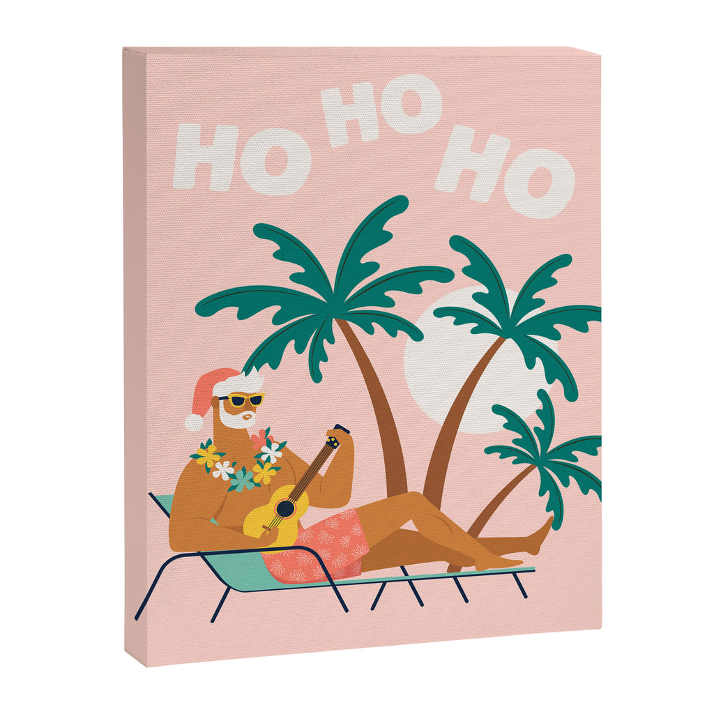 Hot Santa on vacation Canvas Print Gallery Image 8