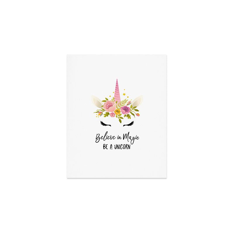 Magical Unicorn Art Print Gallery Image 1