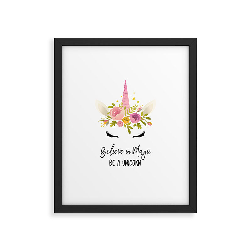 Magical Unicorn Framed Art Print Gallery Image 6