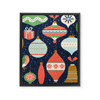 Merry Christmas Decor Framed Canvas Print Gallery Image 8
