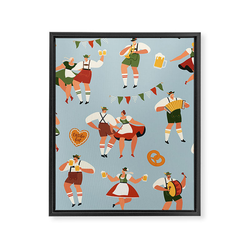 Oktoberfest Framed Canvas Print Gallery Image 8