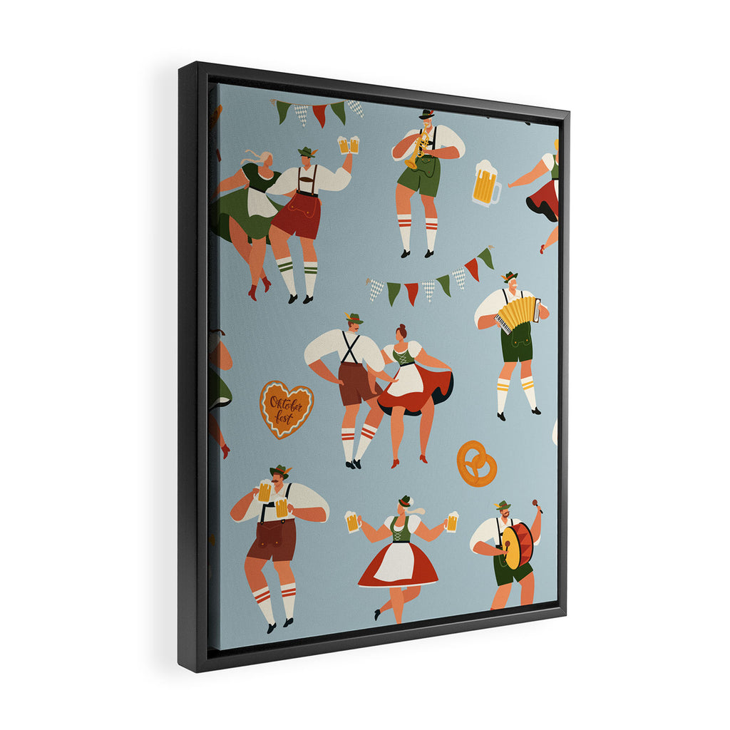 Oktoberfest Framed Canvas Print Gallery Image 2