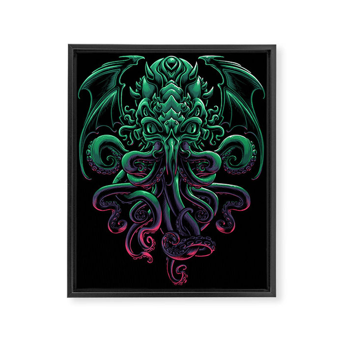 The Call of Cthulhu Framed Canvas Print Gallery Image 1