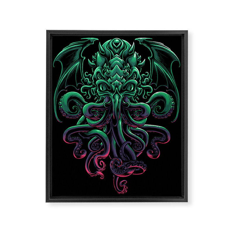 The Call of Cthulhu Framed Canvas Print Gallery Image 8